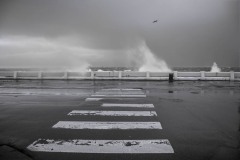 Winter storm off Dallas Road, Victoria, BC